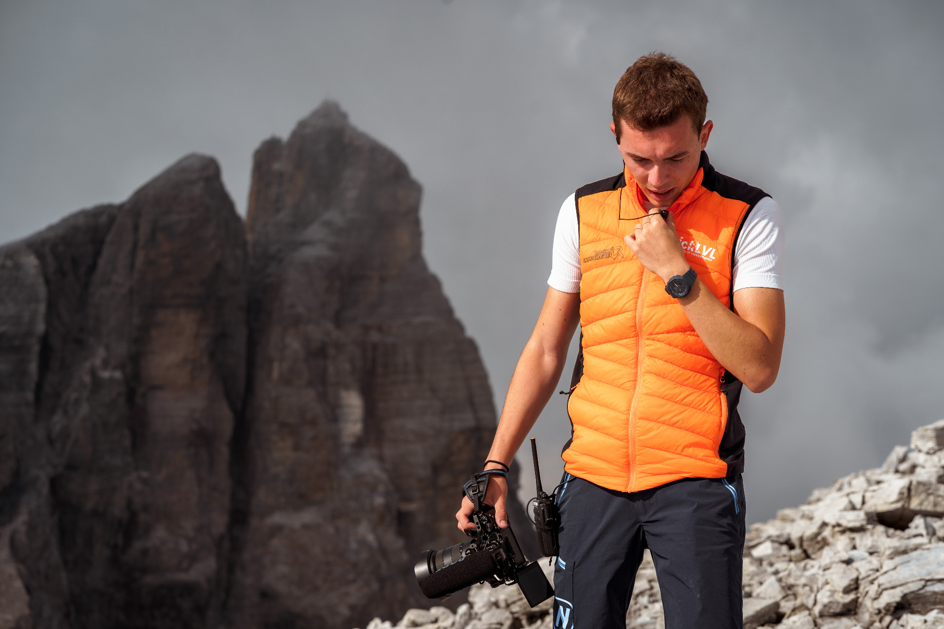 Tobias Marcotto in the mountains